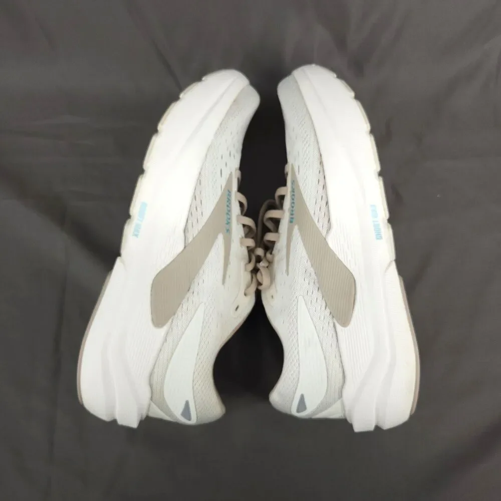 Brooks Ghost Max 3 Shoes Women Size 10 Coconut Chateau Grey